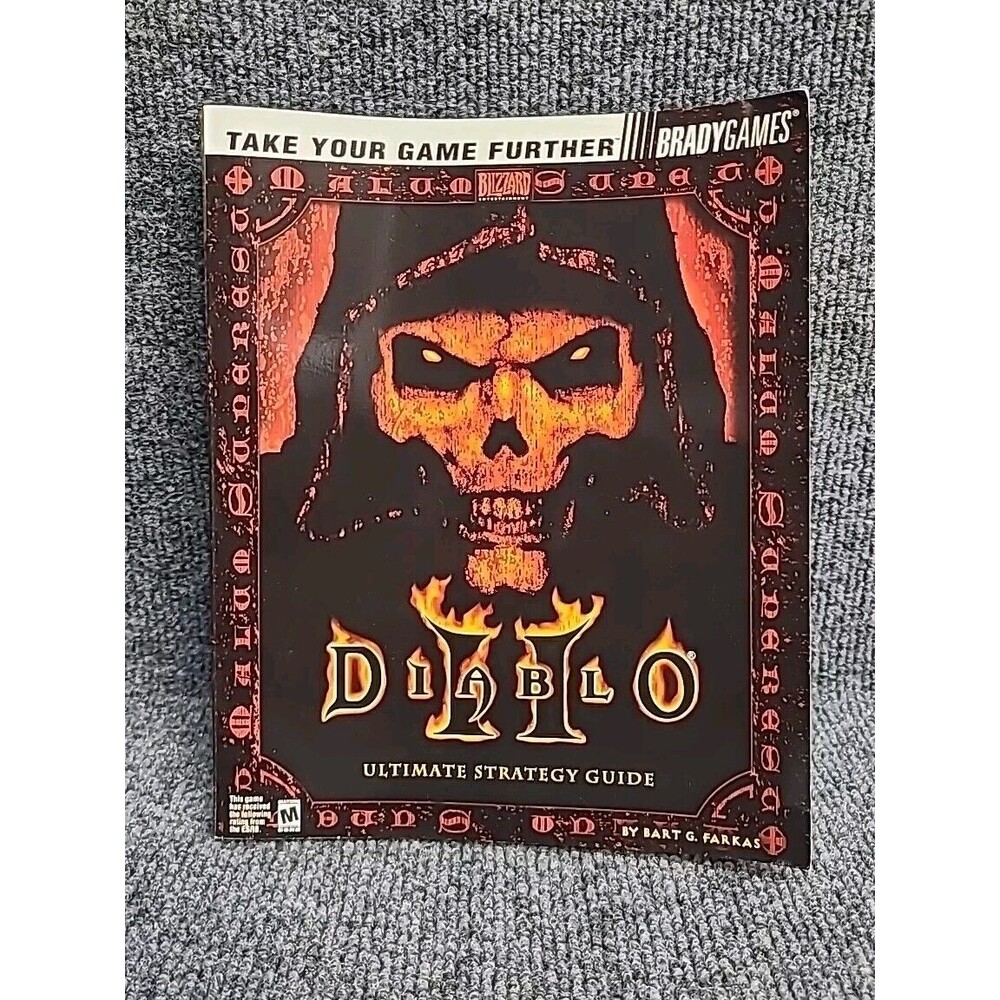 Vintage Diablo II (2) The Only Official Strategy Guide By Bart Farkas / Brady